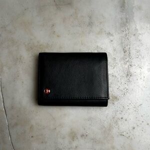 Black Leather Wallet by Alpineswiss